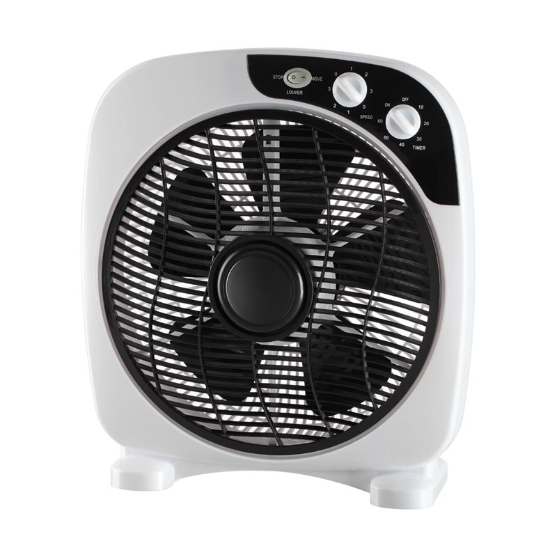 12 Inch Box Fan With Timer